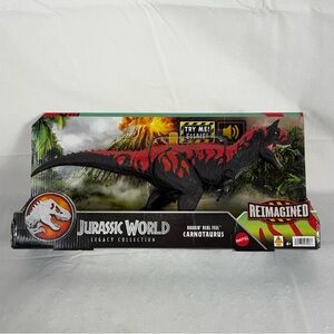 Jurassic World Legacy Collection Roarin' Real Feel Carnotaurus Action Figure